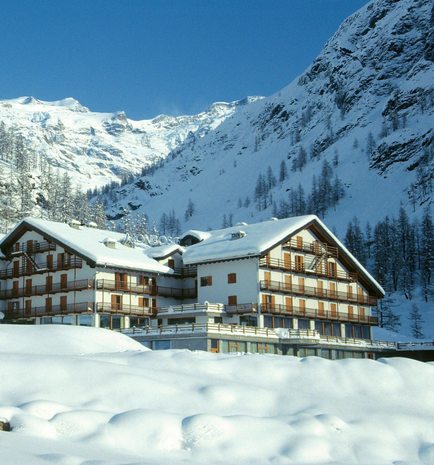 La Trinite Monboso Hotel Gressoney-la-Trinité Eksteriør billede